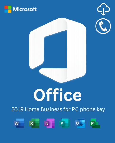 Office (19) Microsoft Office 2019 Home Business license