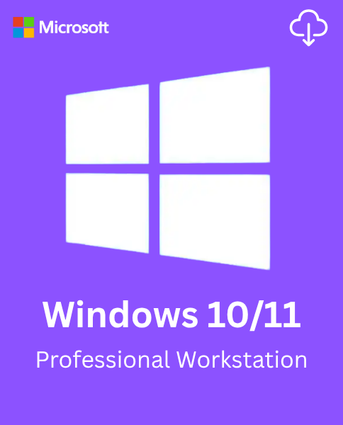 Microsoft Windows 10/11 Professional Workstation license Microsoft Windows 10/11 Professional Workstation license