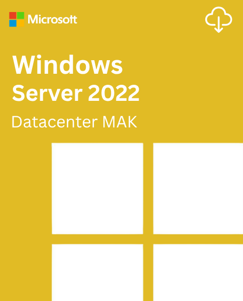 Microsoft Windows Server 2022 Datacenter MAK 1000 PC Microsoft Windows Server 2022 Datacenter MAK 1000 PC