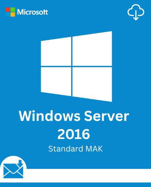 Microsoft Windows Server 2016 Standard MAK 100 PC Microsoft Windows Server 2016 Standard MAK 100 PC